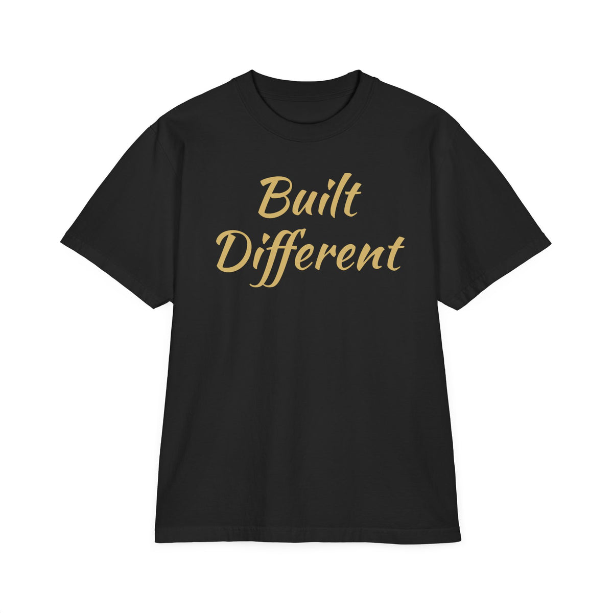Built Different Gold Tee