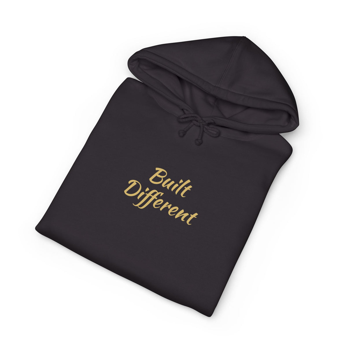 Built Different Gold Hoodie