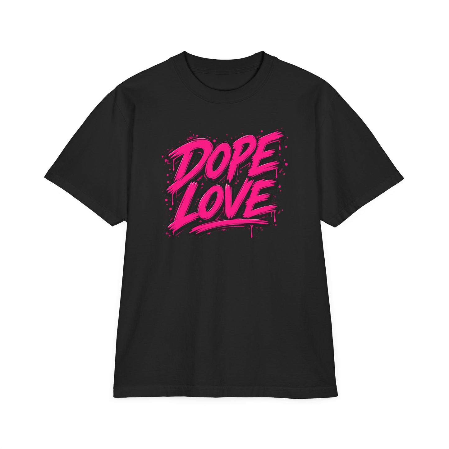 Dope Love Tee (Pink) — Drop Shoulder