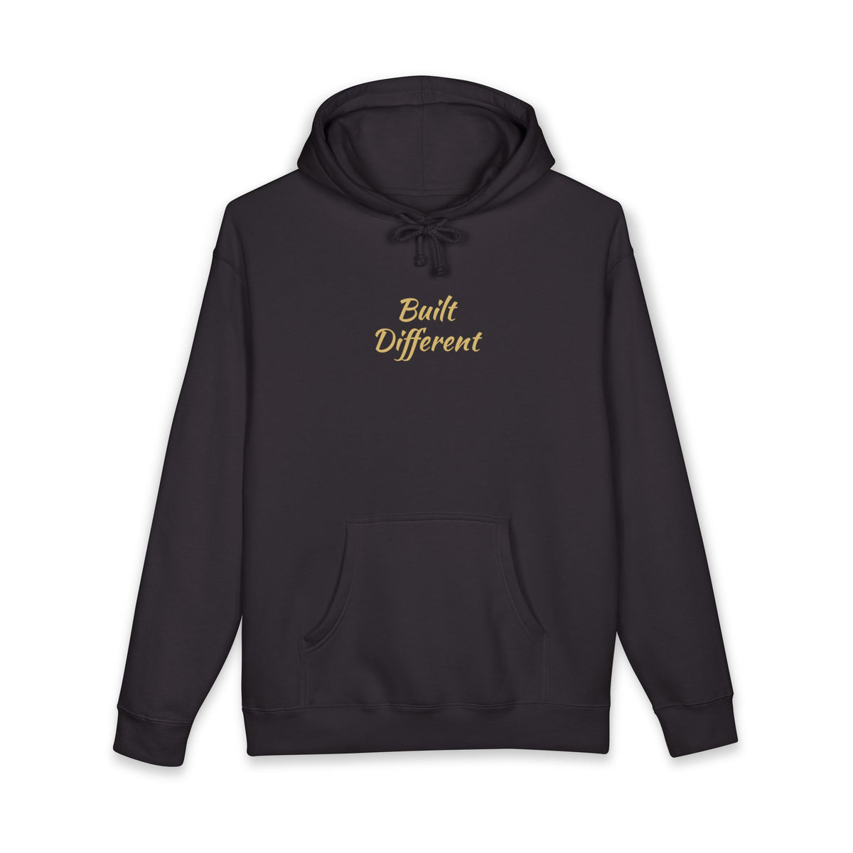 Built Different Gold Hoodie
